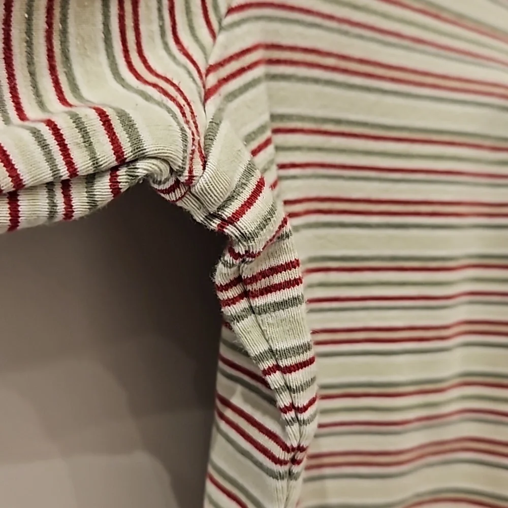 NORTHERN REFLECTIONS Top L/S Stripped Scoop Neck Women's XL - Picture 4 of 11